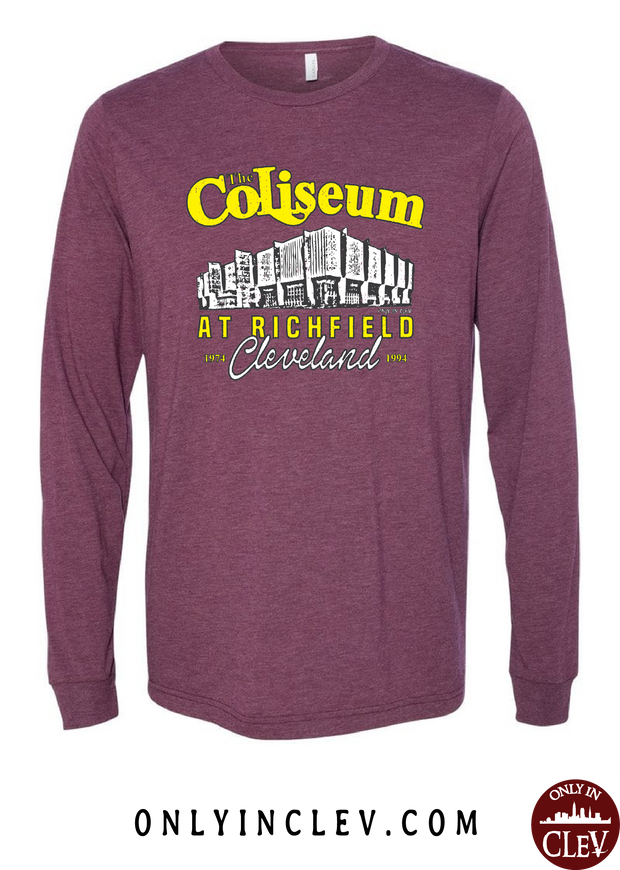 "The Coliseum" on Maroon - Only in Clev