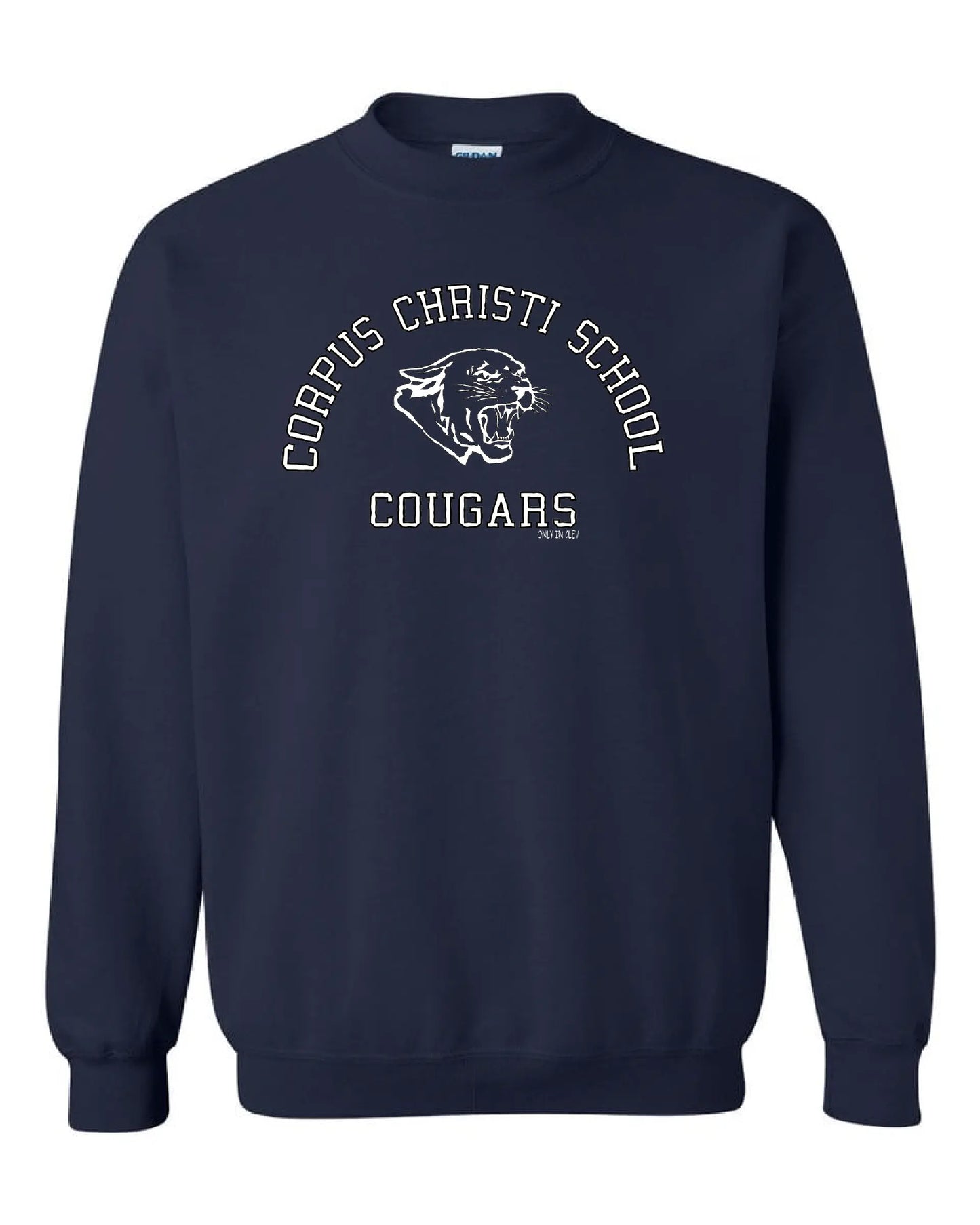 "Corpus Christi Cougars" Design on Navy - Only in Clev