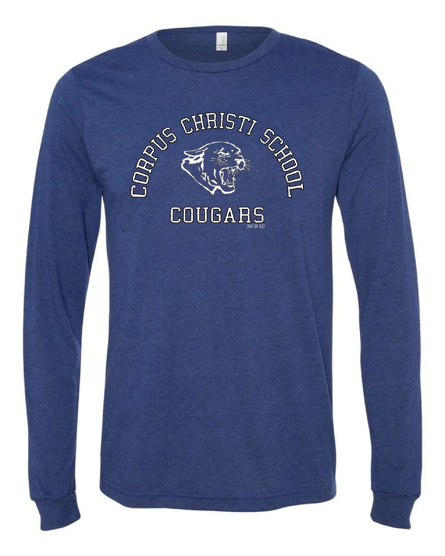 "Corpus Christi Cougars" Design on Navy - Only in Clev