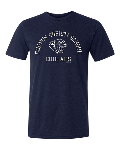 "Corpus Christi Cougars" Design on Navy - Only in Clev