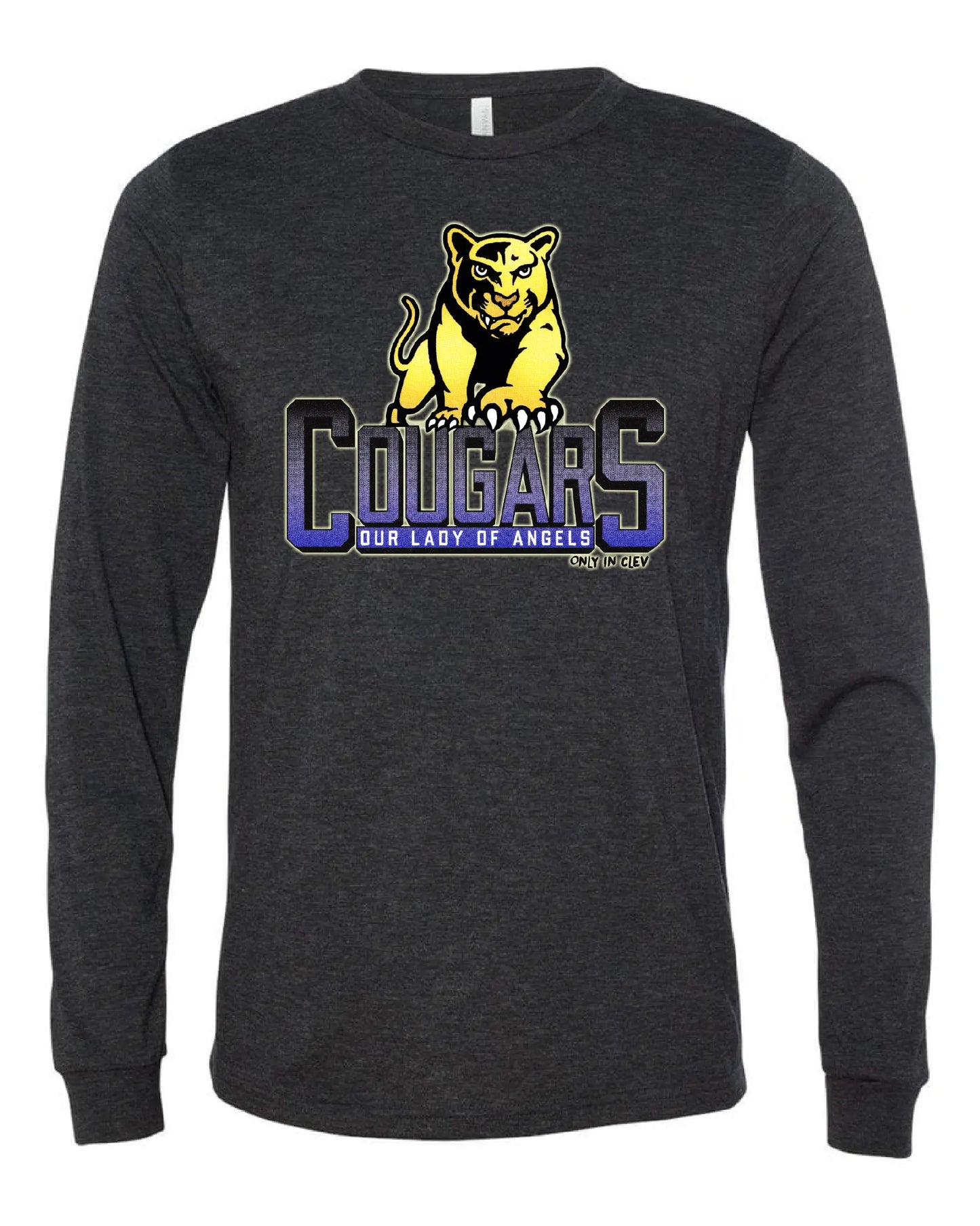 "OLA Cougar" Design on Black - Only in Clev