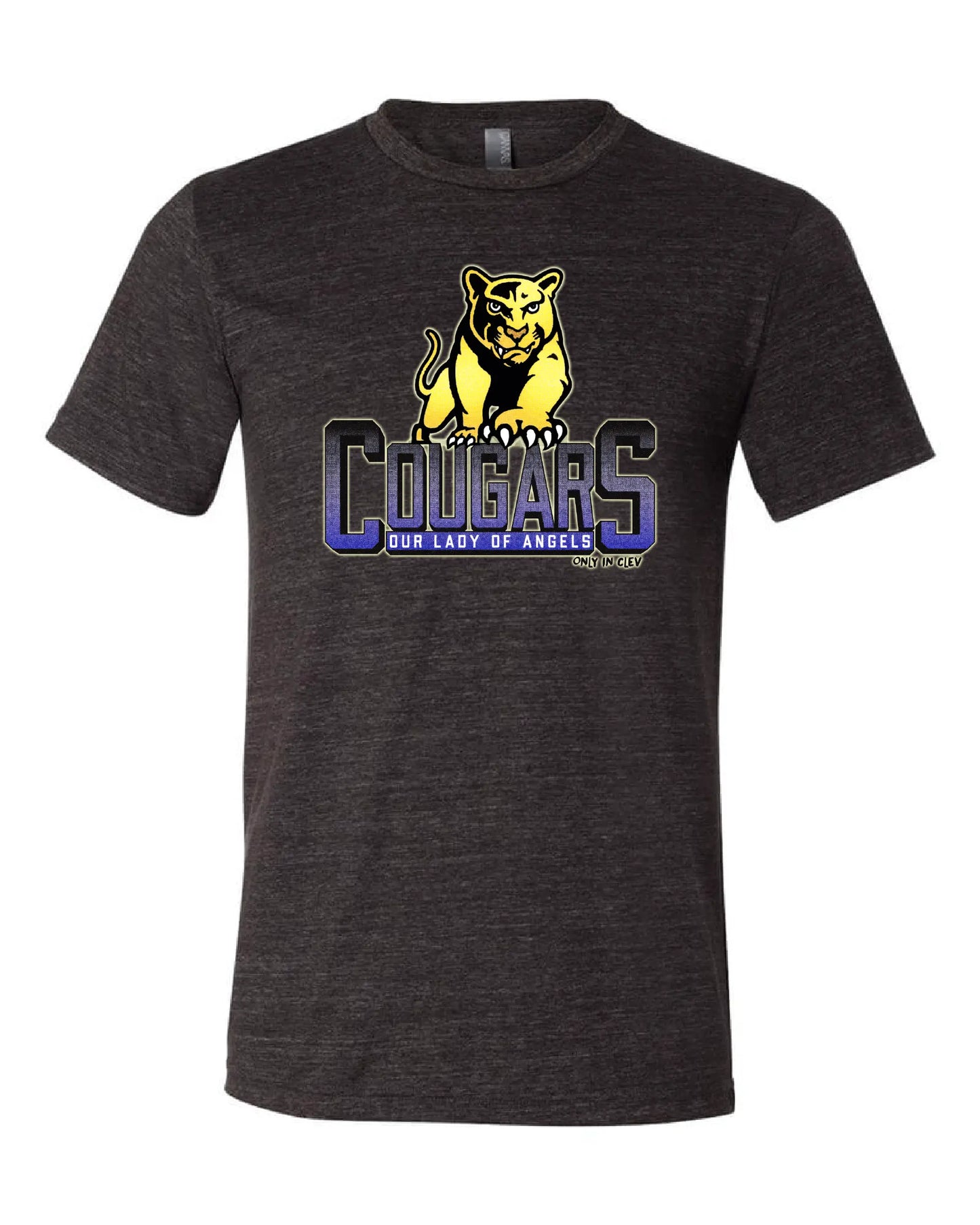 "OLA Cougar" Design on Black - Only in Clev