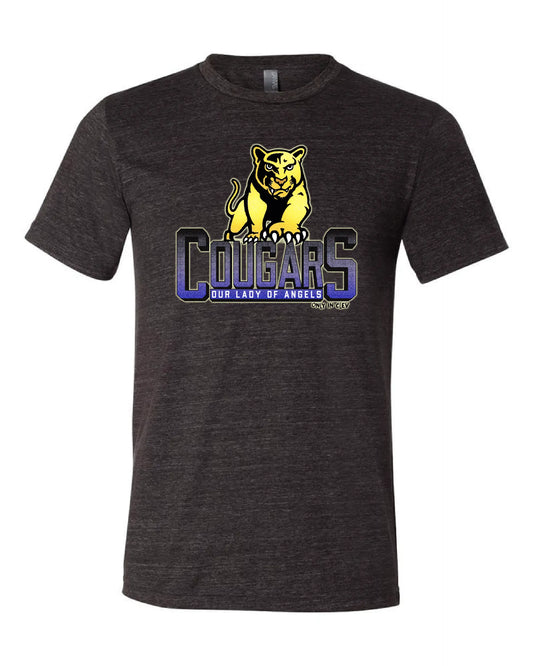 "OLA Cougar" Design on Black - Only in Clev