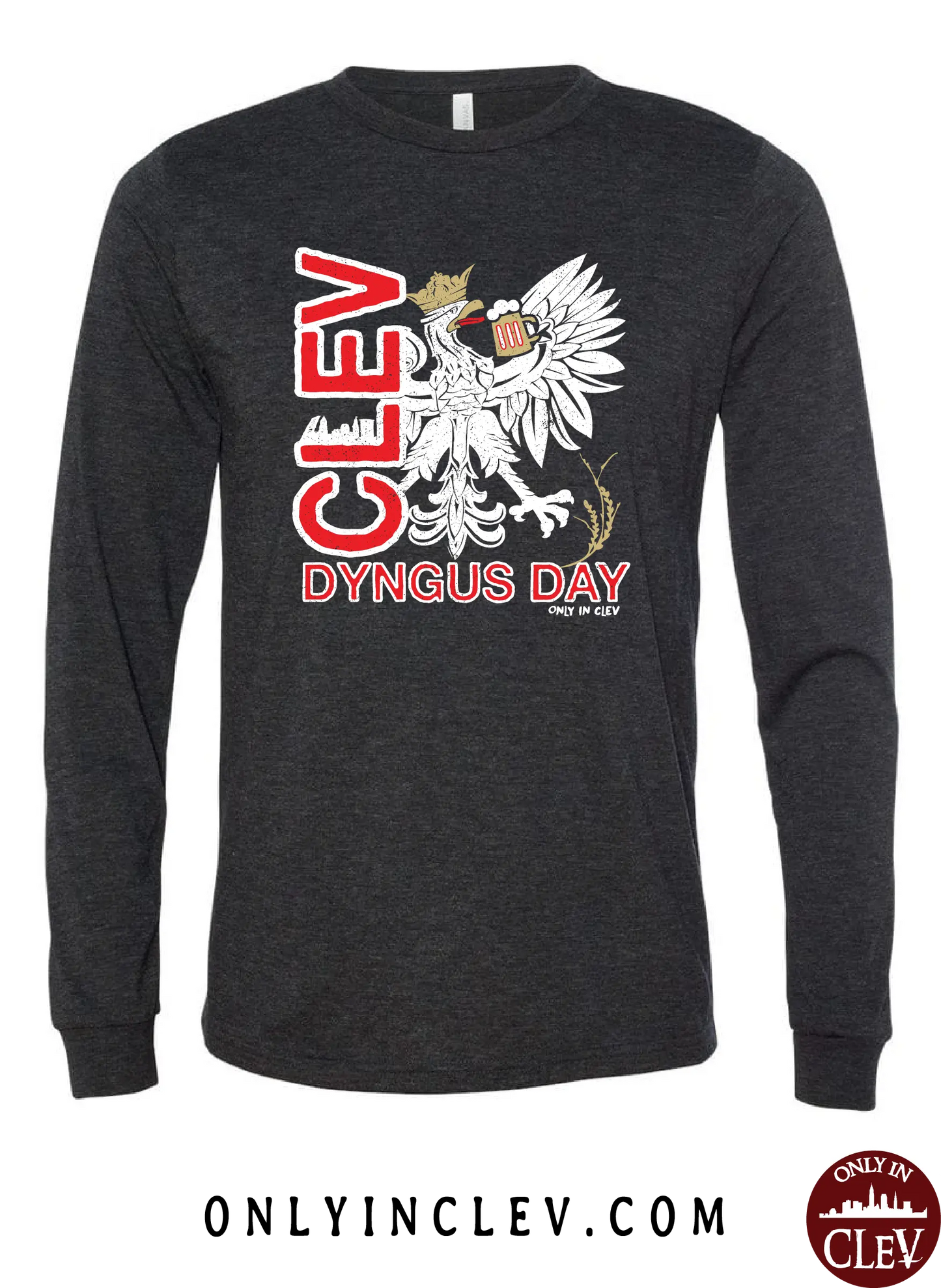 "Cleveland Dyngus Day" design on Black - Only in Clev