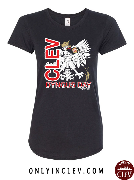 "Cleveland Dyngus Day" design on Black - Only in Clev