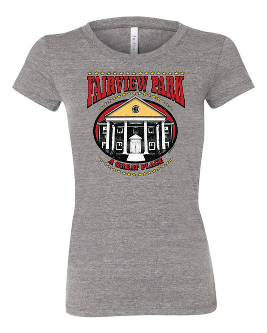 "Fairview Park" Design on Gray - Only in Clev