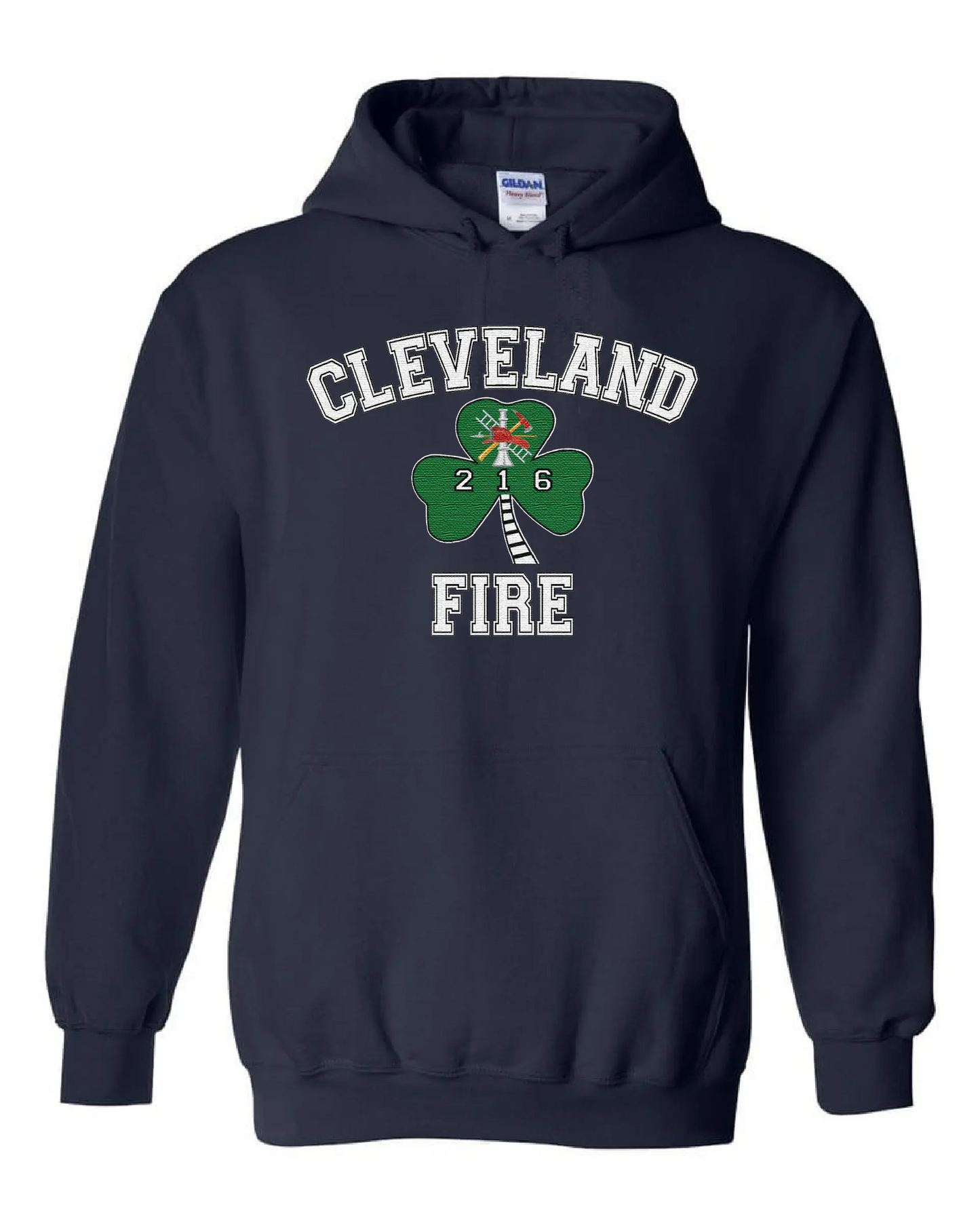 "Cleveland Fire Irish" Design on Navy - Only in Clev