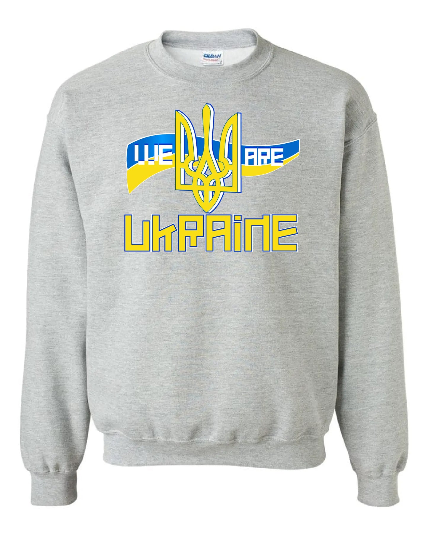 "We Are Ukraine" Design on Gray - Only in Clev