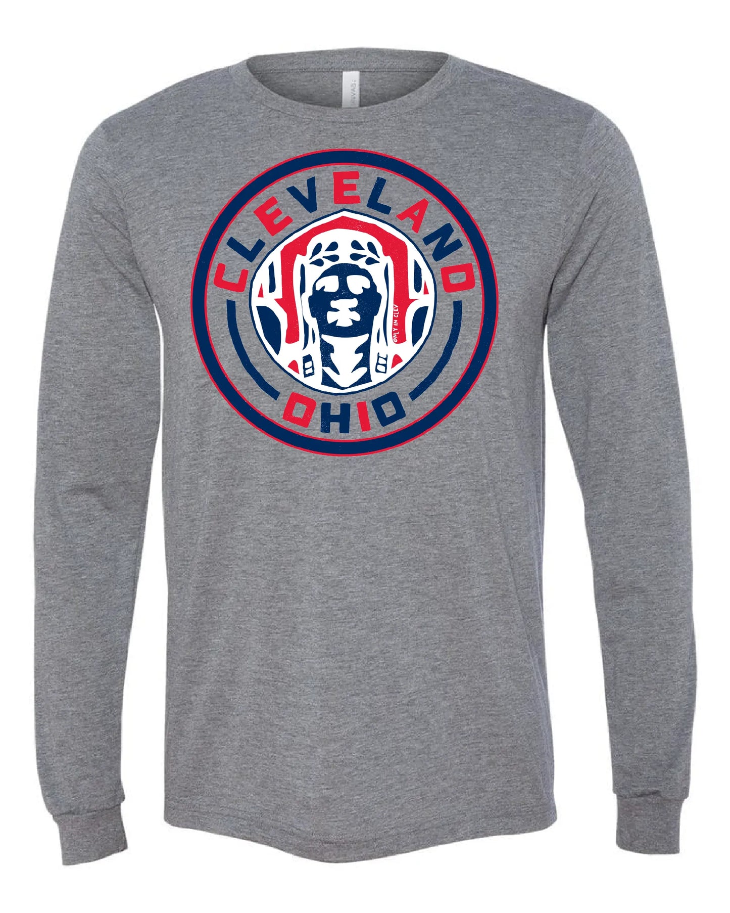 "Cleveland Circle Guardian" Design on Gray - Only in Clev