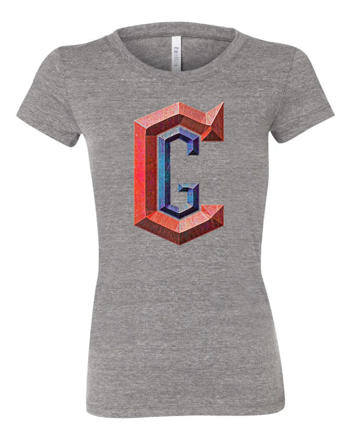 "CG" Baseball" Design on Gray - Only in Clev