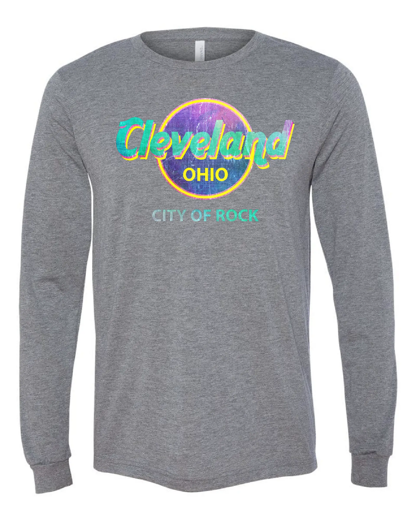 Cleveland Rocks" Design on Gray - Only in Clev