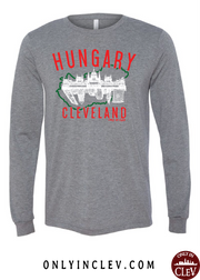 "Cleveland Hungary" Design on Gray - Only in Clev