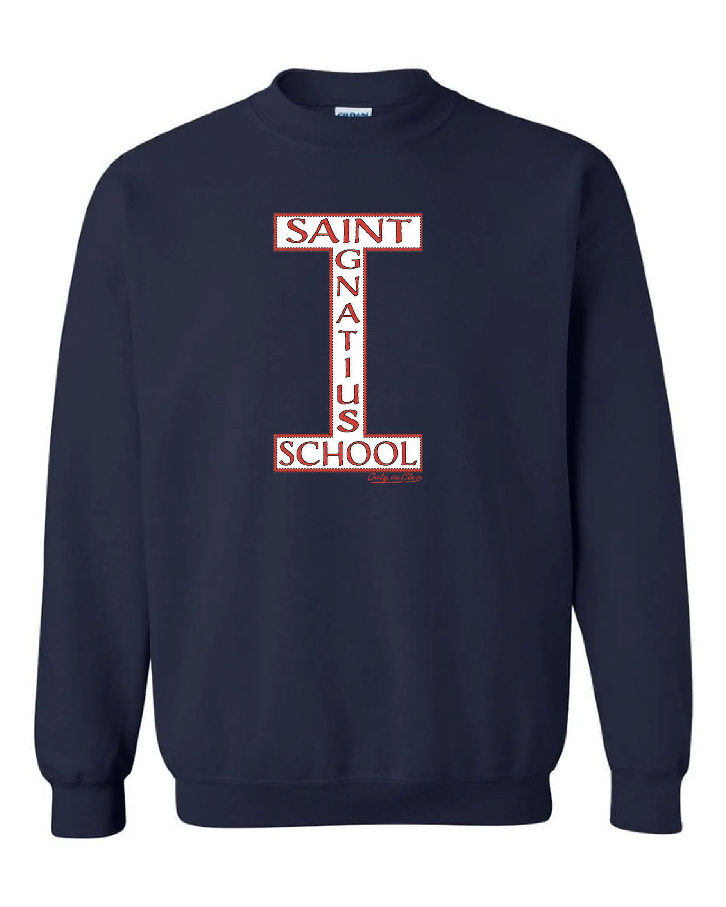 "St Ignatius Letter" Design on Navy - Only in Clev