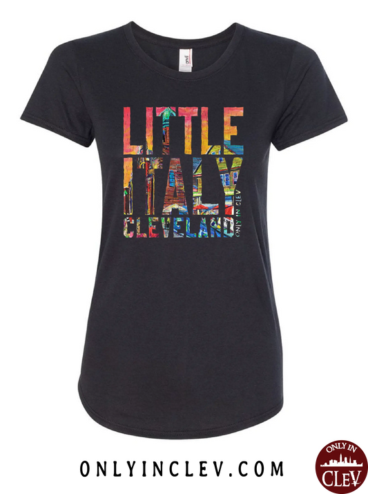 "Little Italy Cleveland" Design on Black - Only in Clev