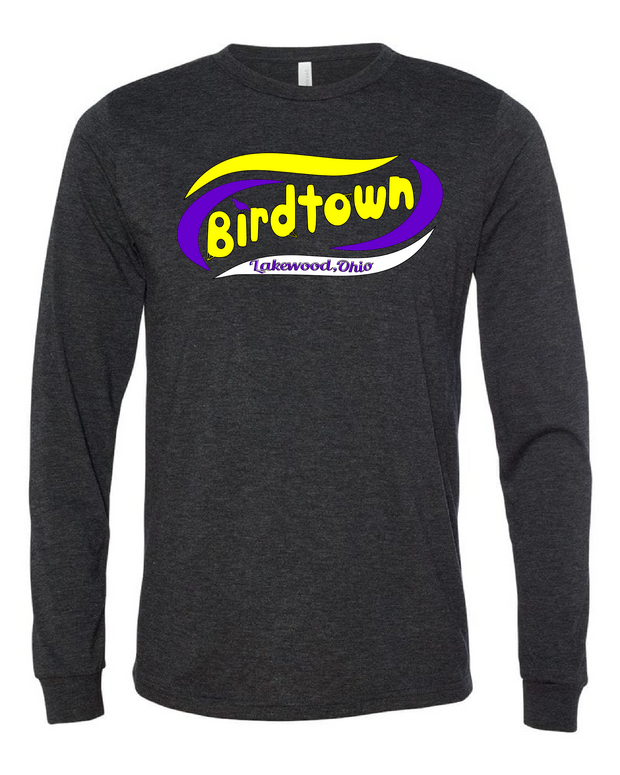 "Lakewood Birdtown" Design on Black