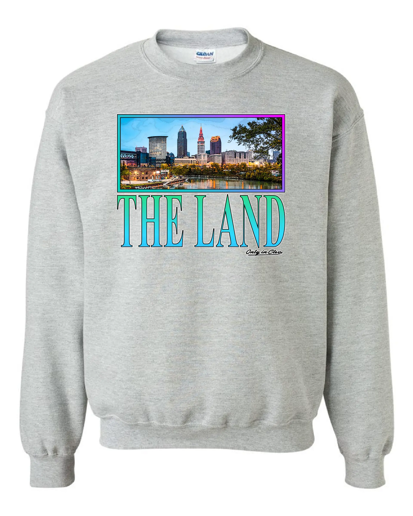 The Land Skyline on Grey - Only in Clev