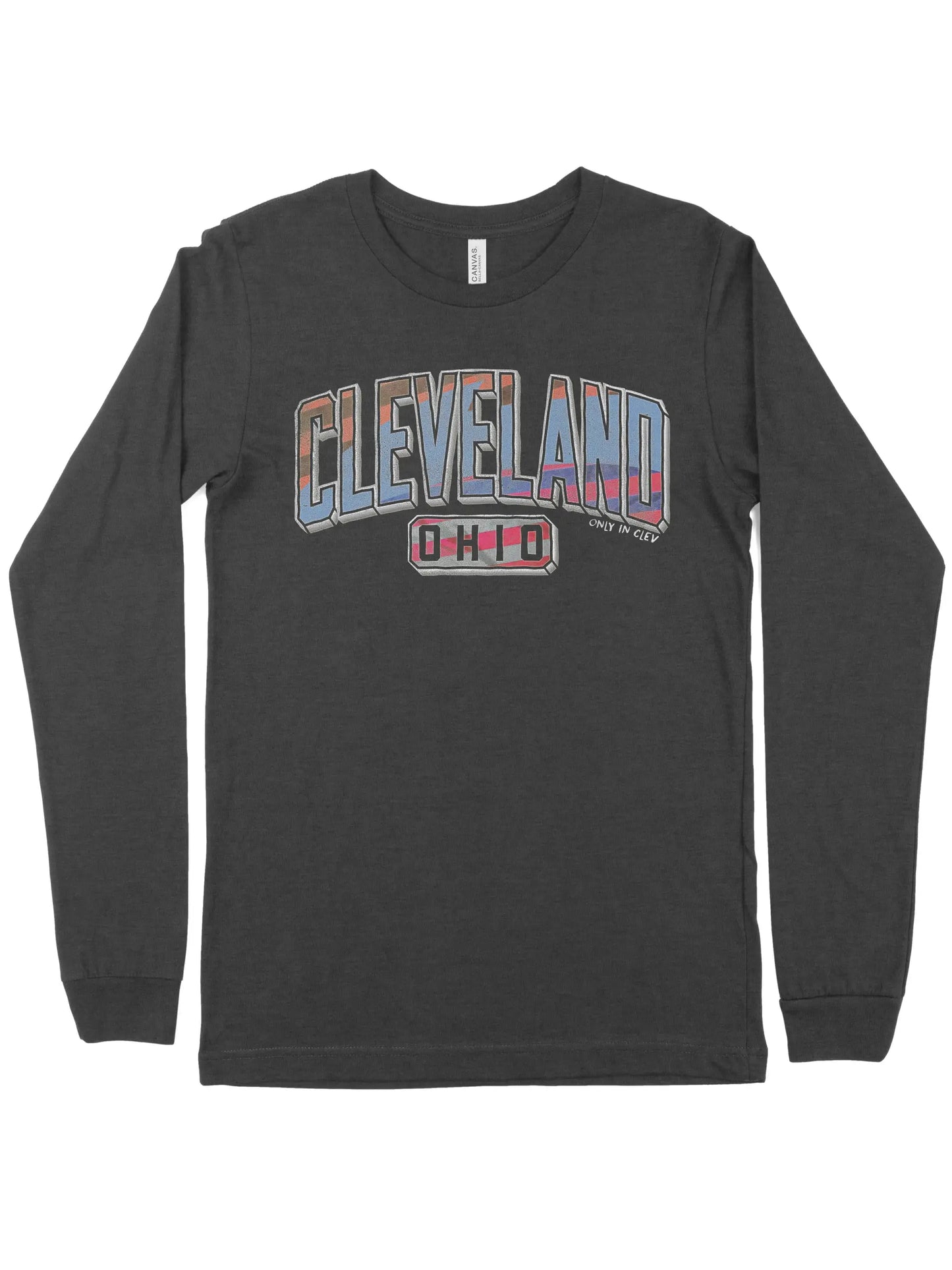 All Sports Cleveland Arch on Black - Only in Clev