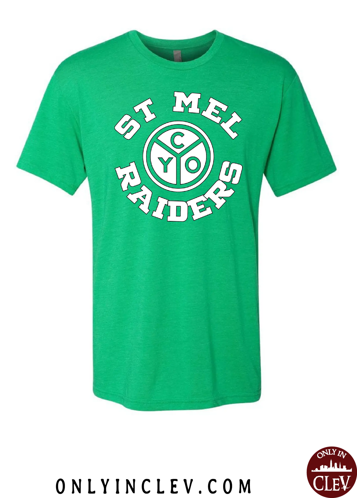 "St. Mel" Design on Green - Only in Clev