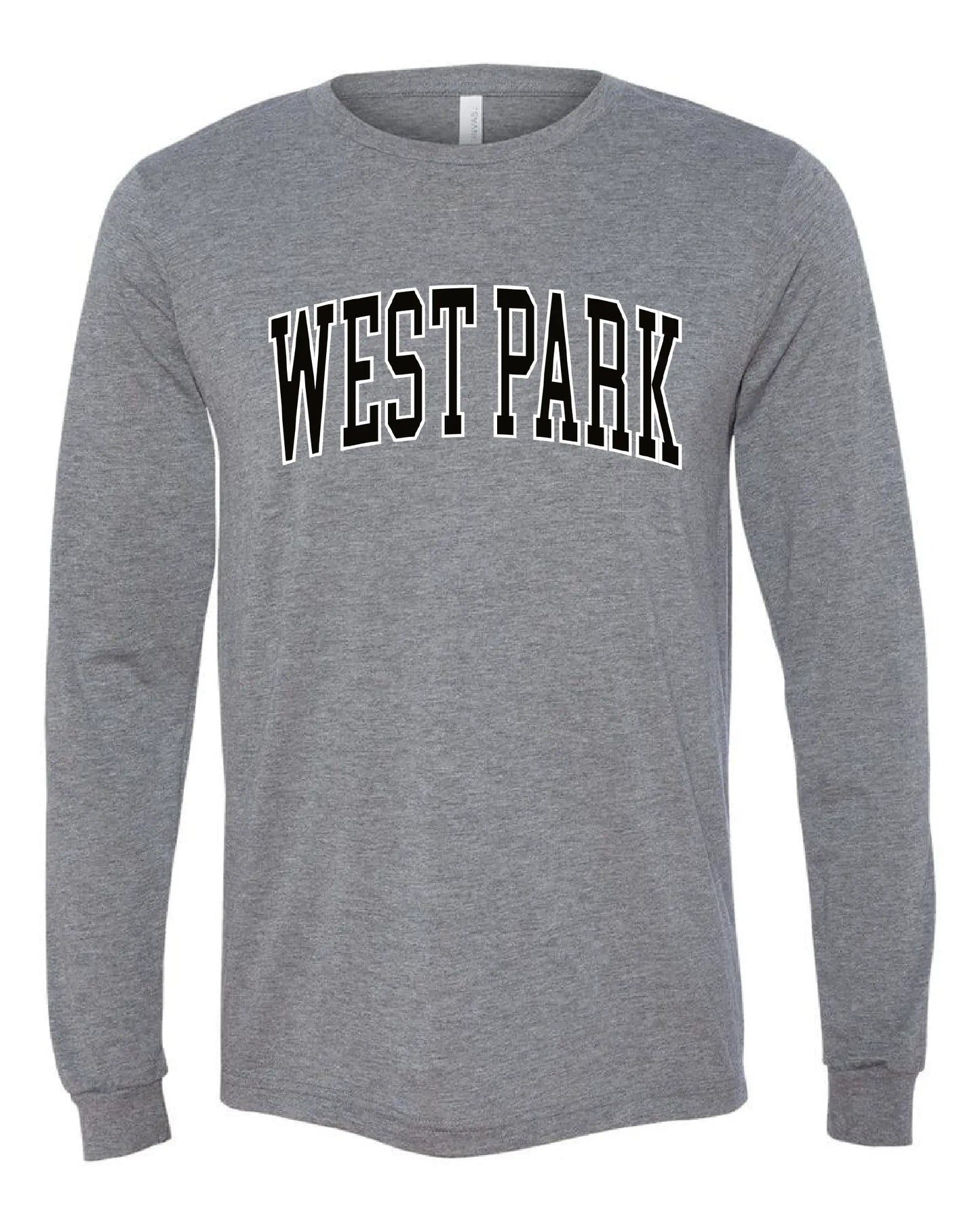 "West Park" Neighborhood Design on Gray - Only in Clev
