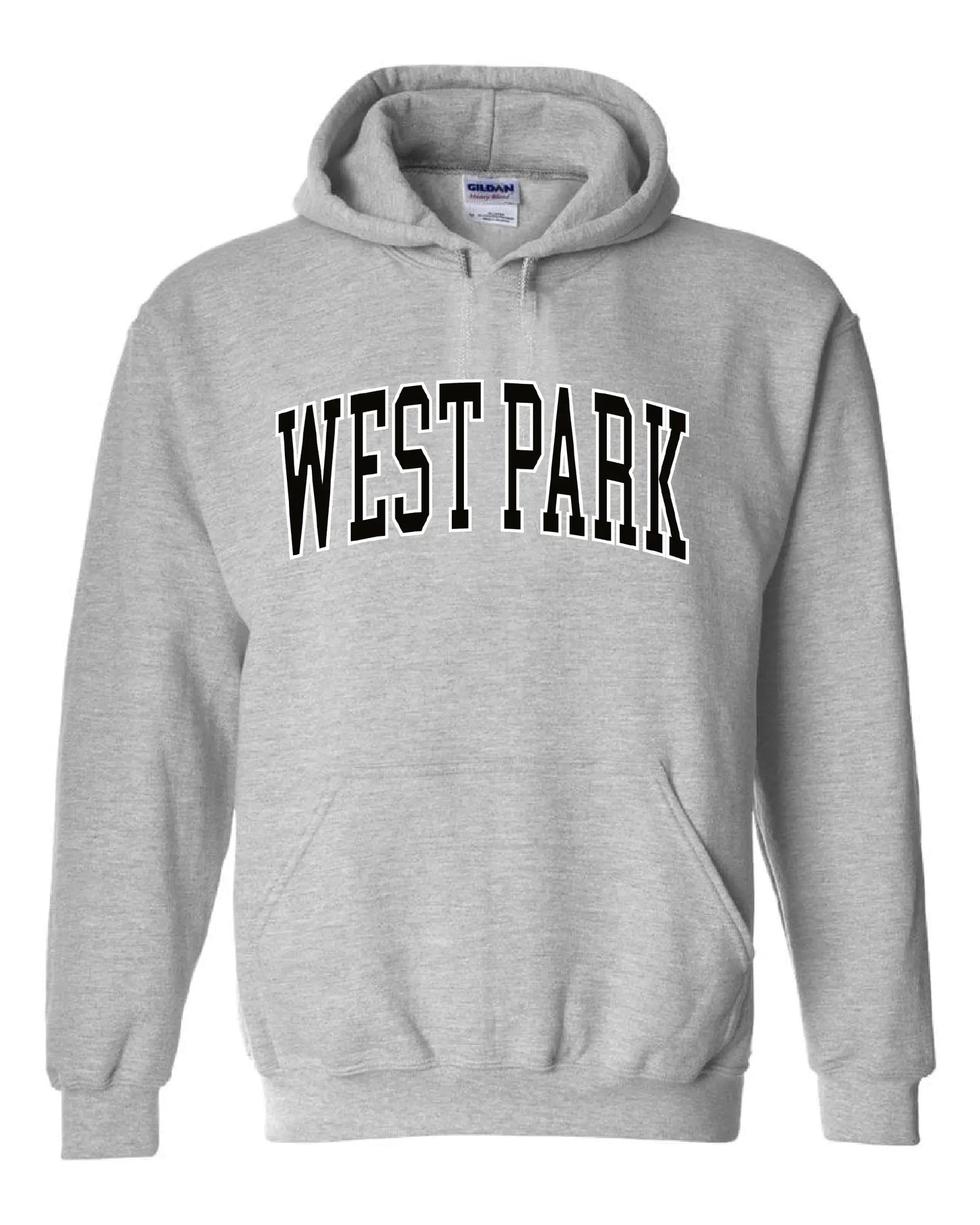 "West Park" Neighborhood Design on Gray - Only in Clev
