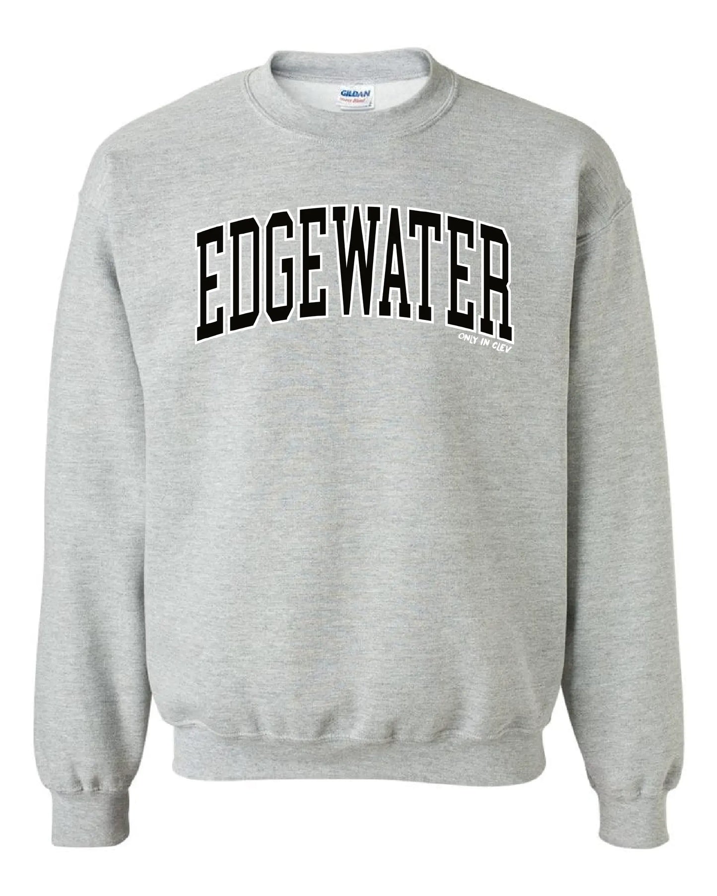 "Edgewater" Neighborhood Design on Gray - Only in Clev