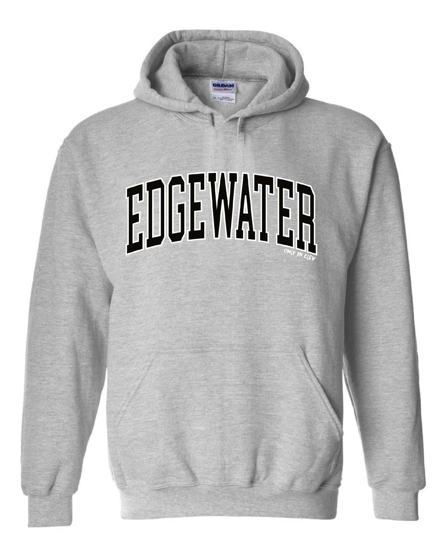 "Edgewater" Neighborhood Design on Gray - Only in Clev