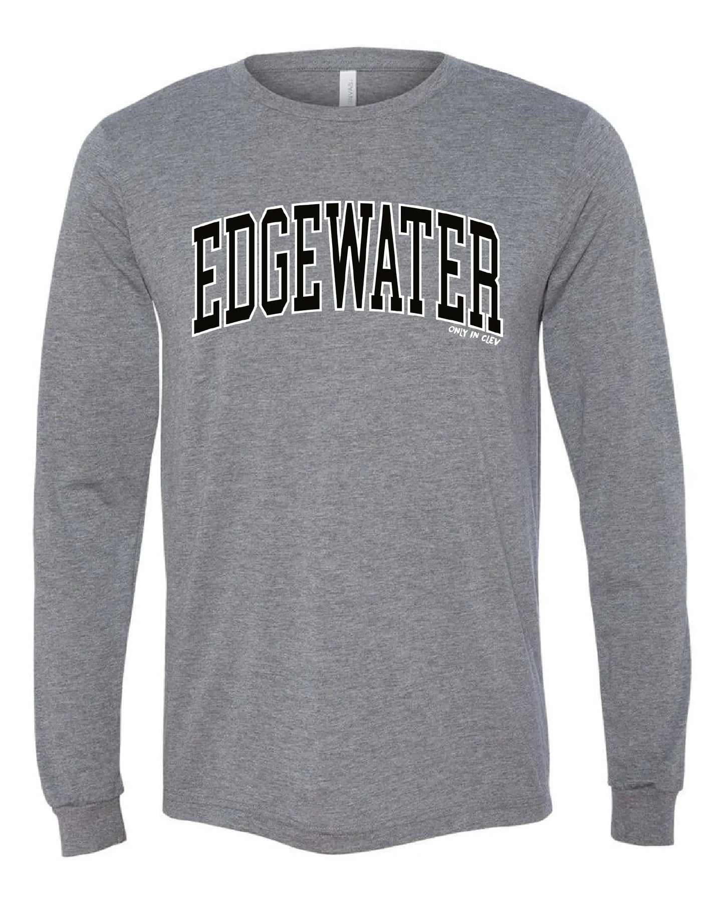 "Edgewater" Neighborhood Design on Gray - Only in Clev