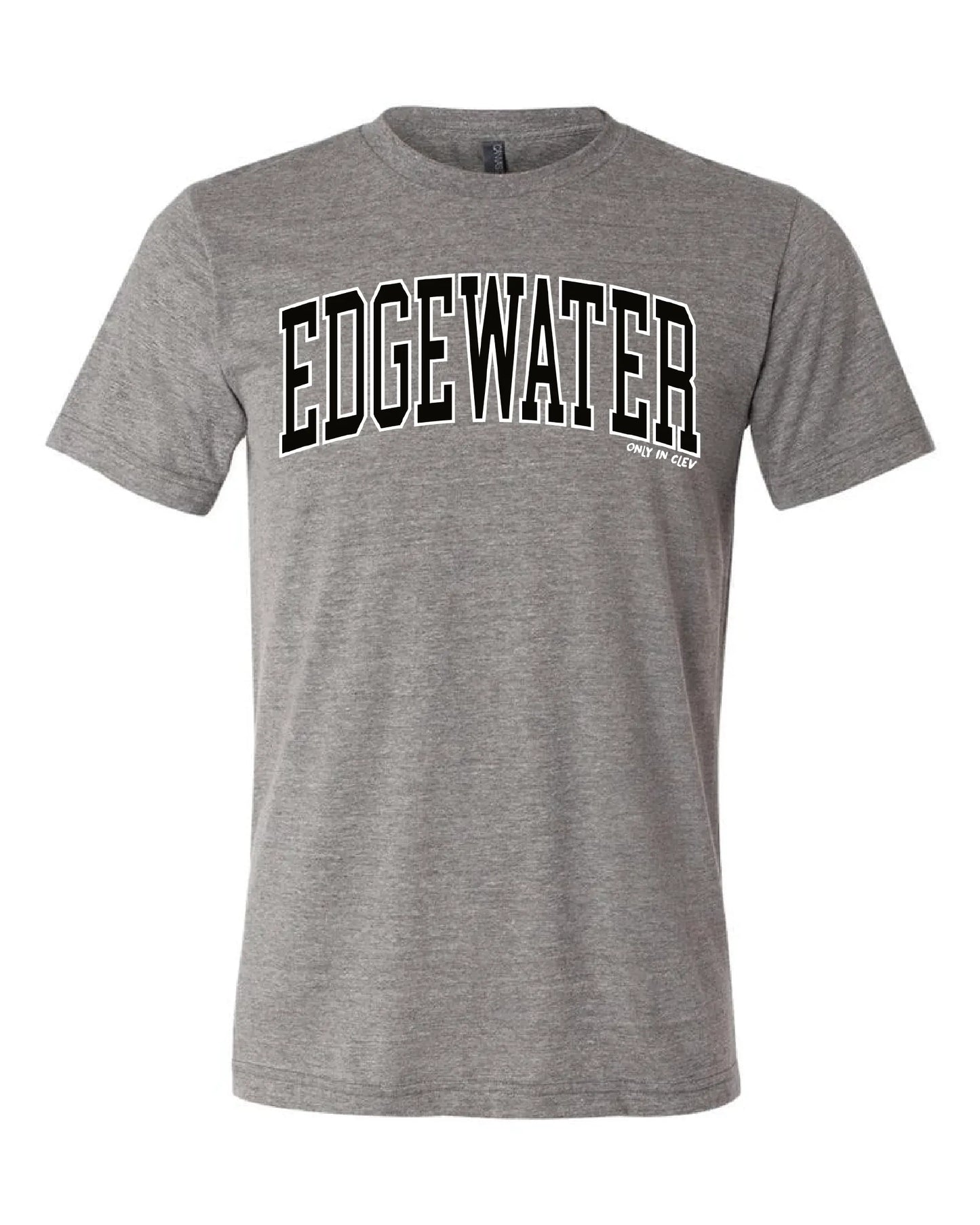 "Edgewater" Neighborhood Design on Gray - Only in Clev