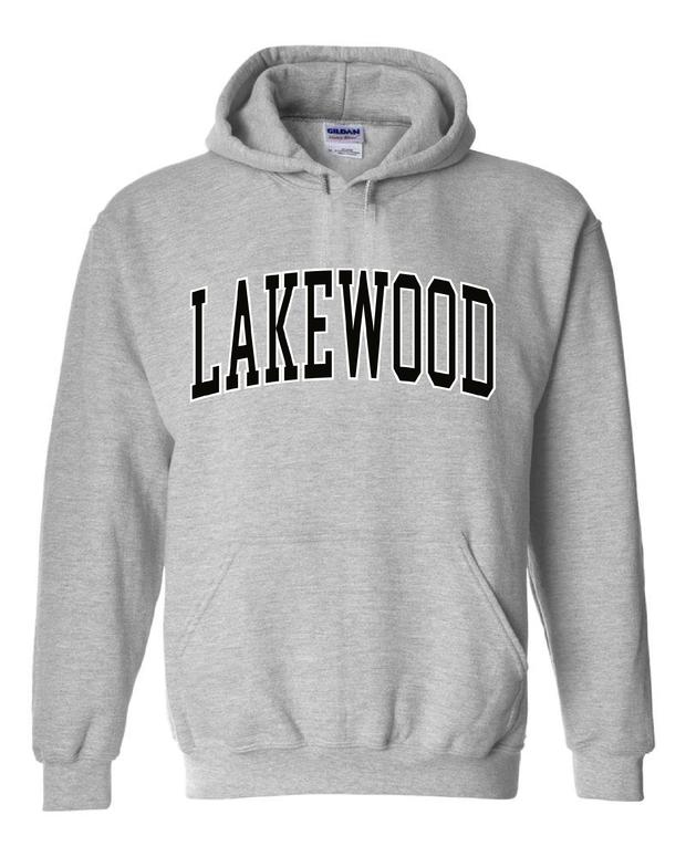 "Lakewood" Neighborhood Design on Gray - Only in Clev