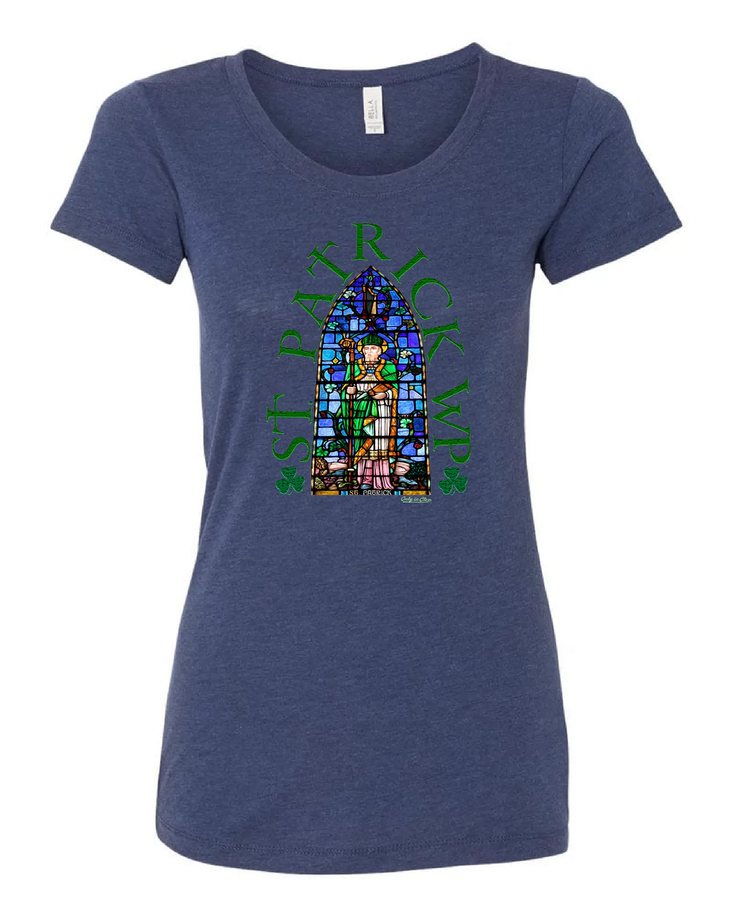 St Patrick WP" Irish Design on Navy - Only in Clev
