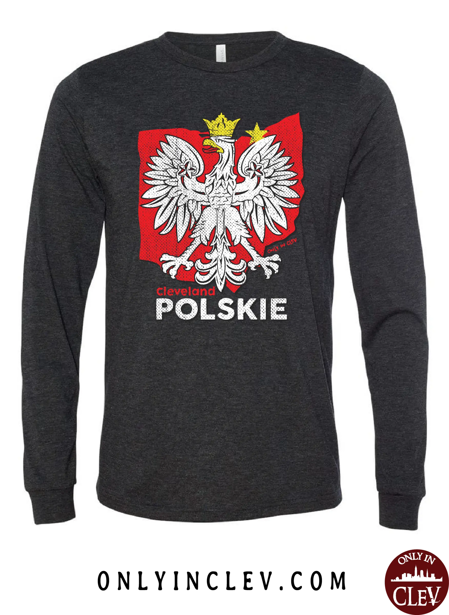 "Polskie" Design on Black - Only in Clev