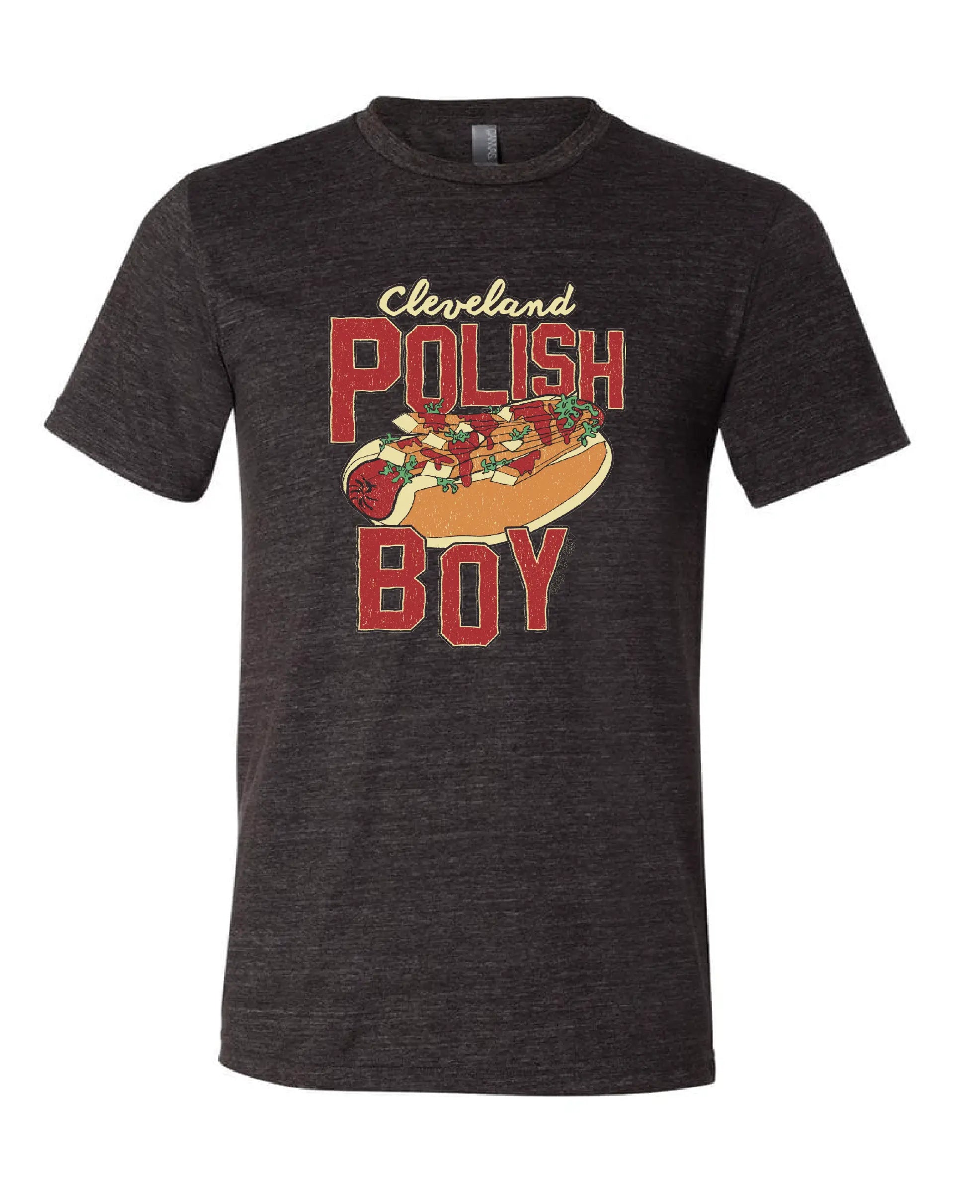 "Cleveland Polish Boy" on Black - Only in Clev 3XL-Men-s-Short-Sleeve-T-Shirt