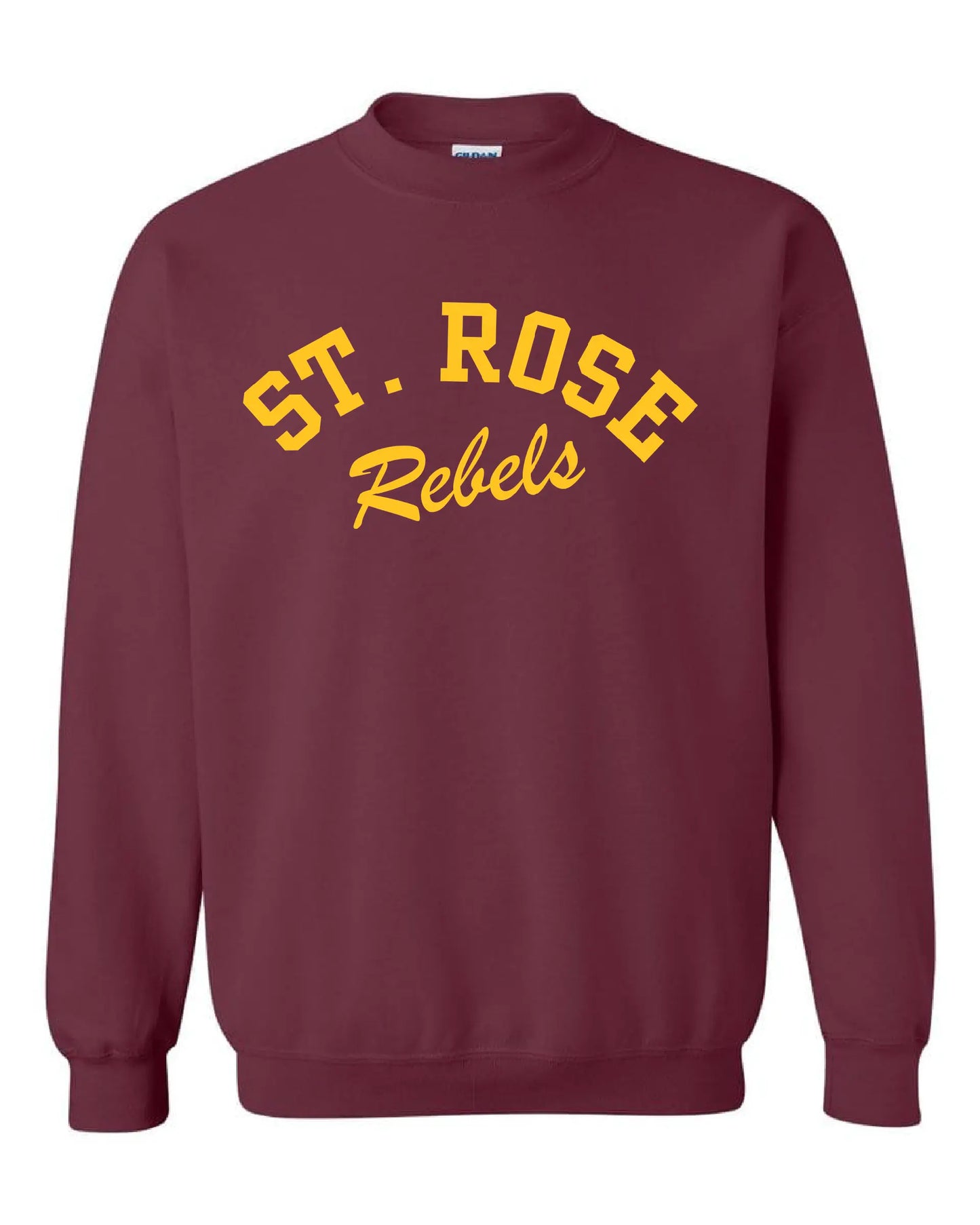 "St. Rose Rebels Design" on Maroon - Only in Clev