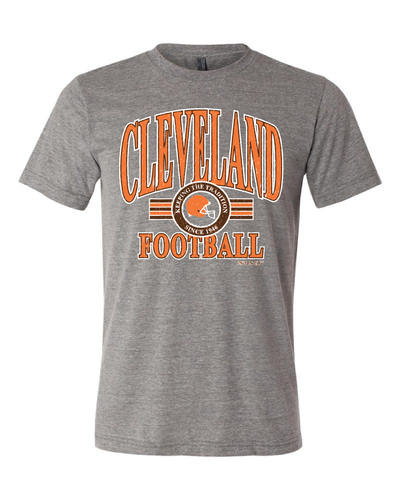 "Cleveland Football Tradition" Design on Gray