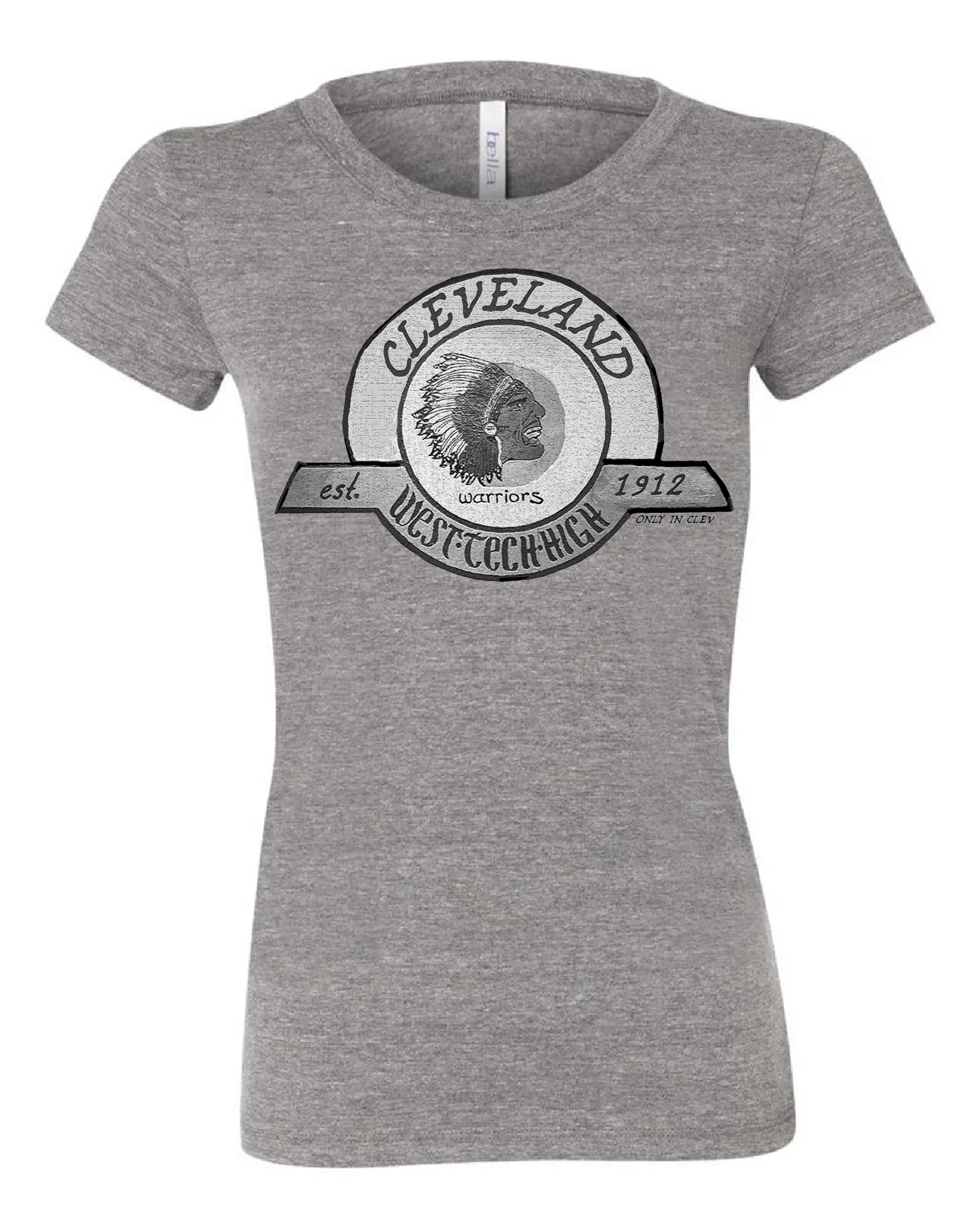 "West Tech Vintage" Design on Grey - Only in Clev