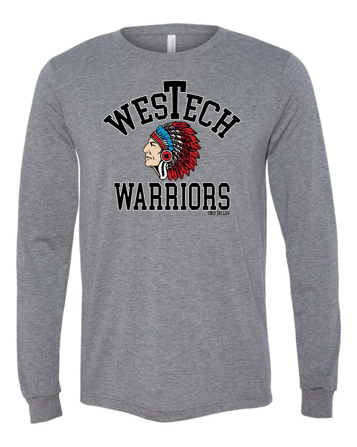 "West Tech Warriors" Design on Grey - Only in Clev