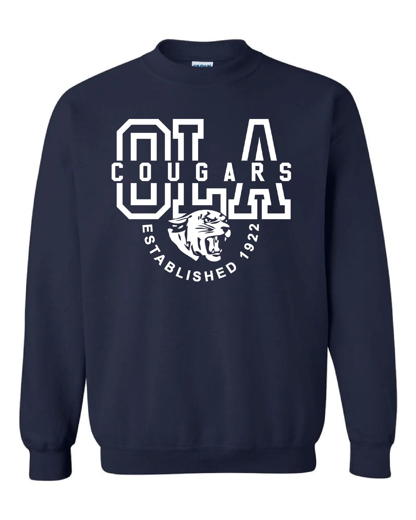"Our Lady of Angels" Design on Navy - Only in Clev
