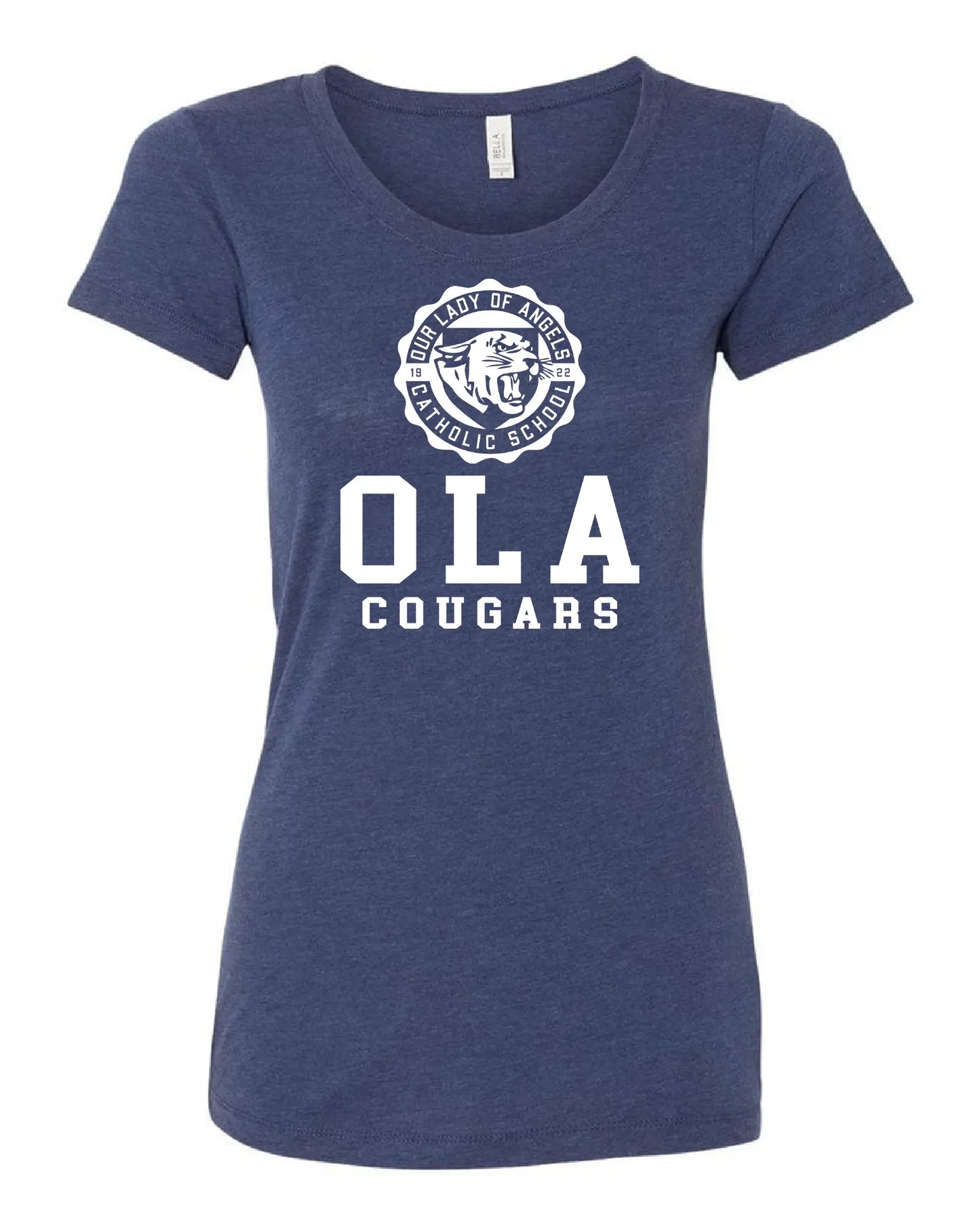 "Our Lady of Angels Crest" Design on Navy - Only in Clev