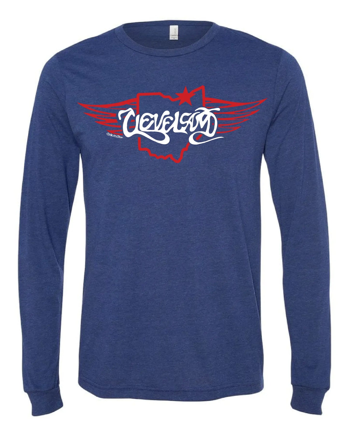 "Cleveland Guardian State" Design on Navy - Only in Clev