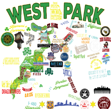 "Cleveland Neighborhood & Suburbs" Collection - Only in Clev 