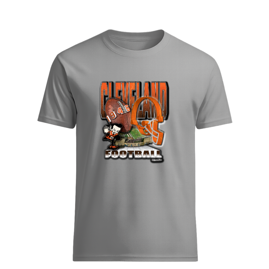 90s Vintage Cleveland Football Only in Clev