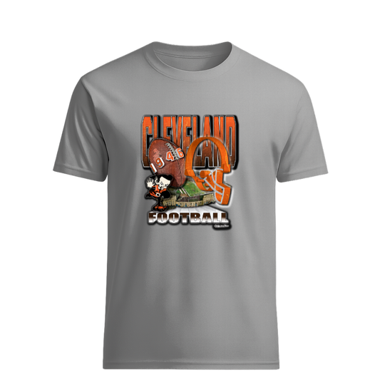 90s Vintage Cleveland Football Only in Clev