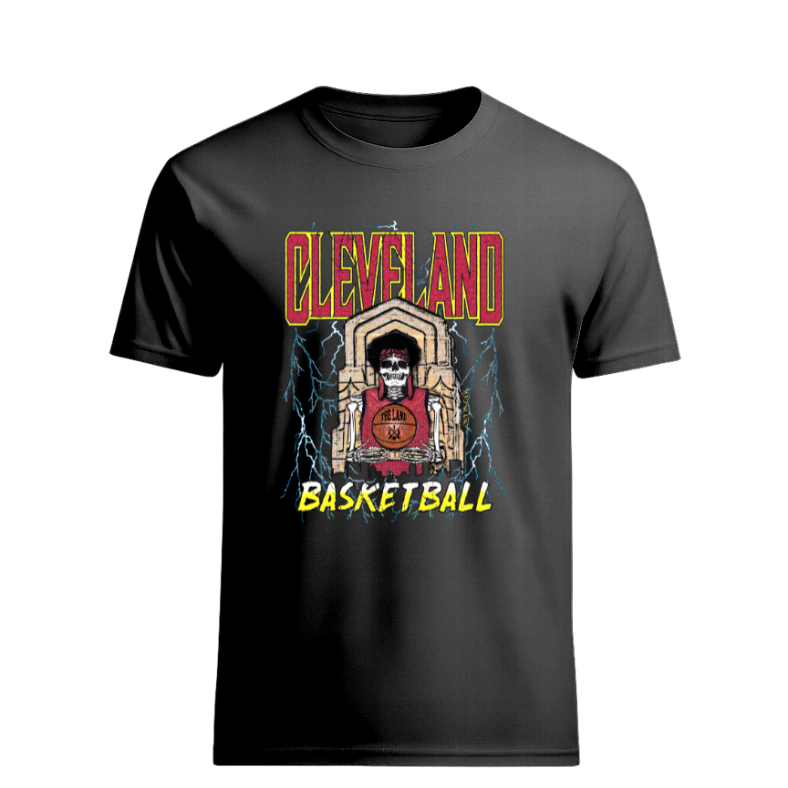Cleveland Basketball Skull Only in Clev