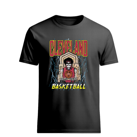 Cleveland Basketball Skull Only in Clev