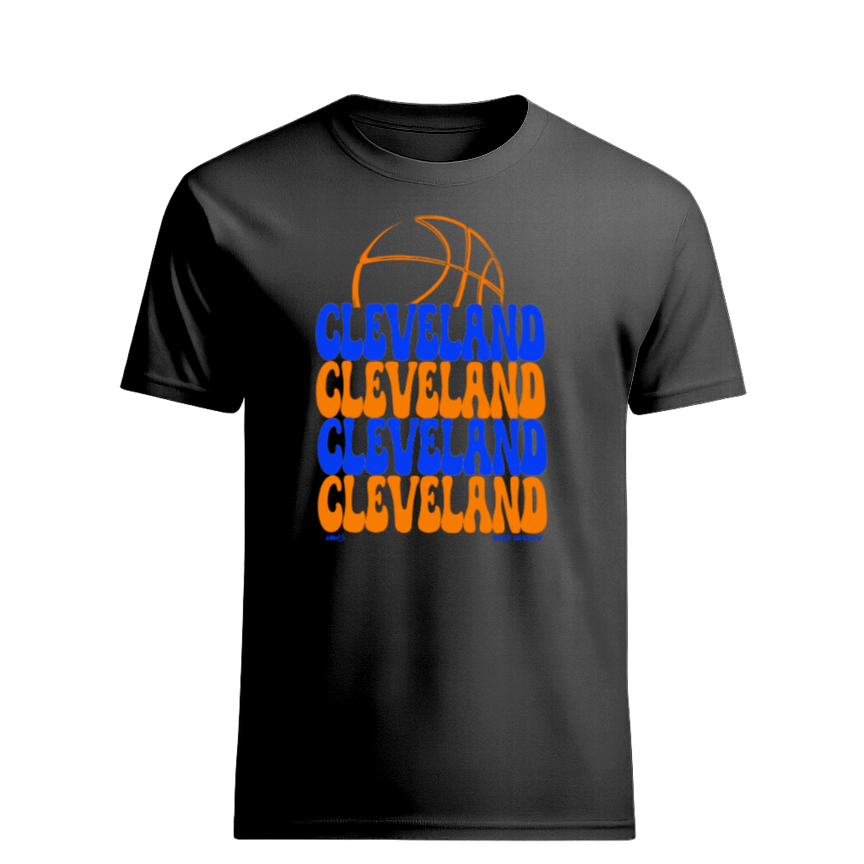 Cleveland Basketball Retro Colors Only in Clev