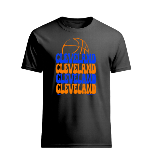 Cleveland Basketball Retro Colors Only in Clev