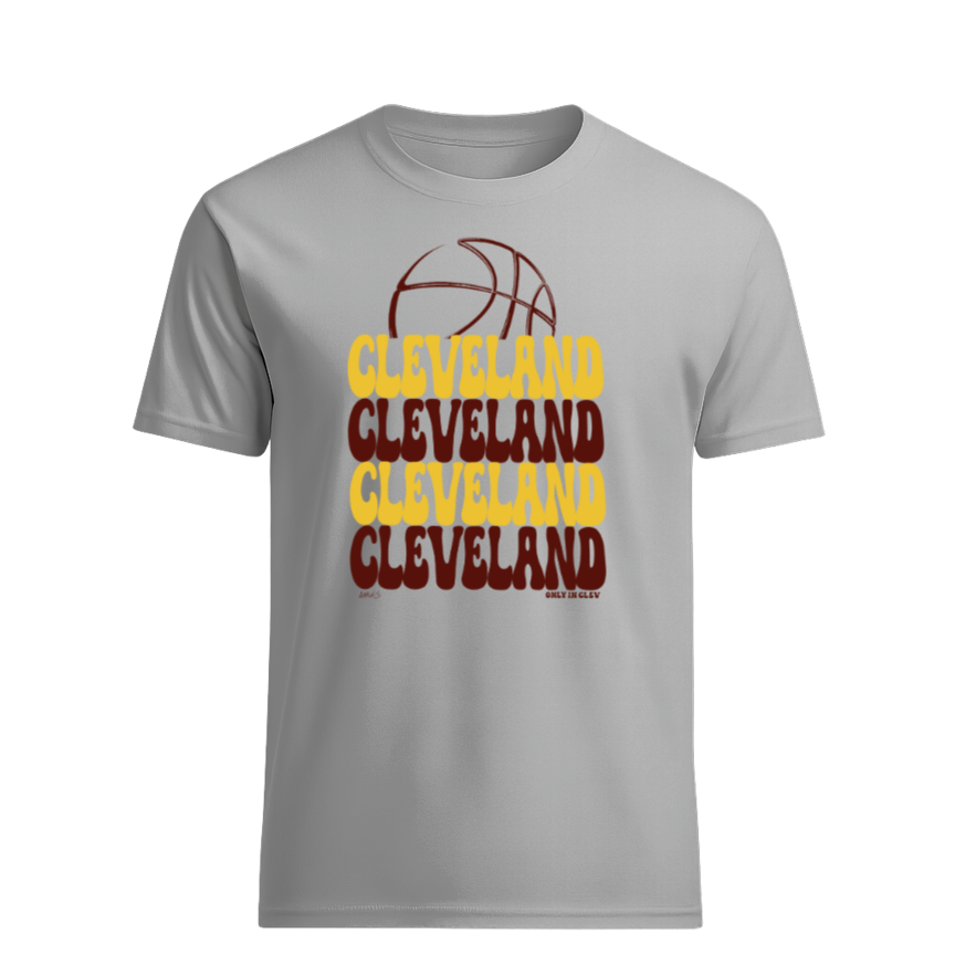 Cleveland Basketball Colors Only in Clev