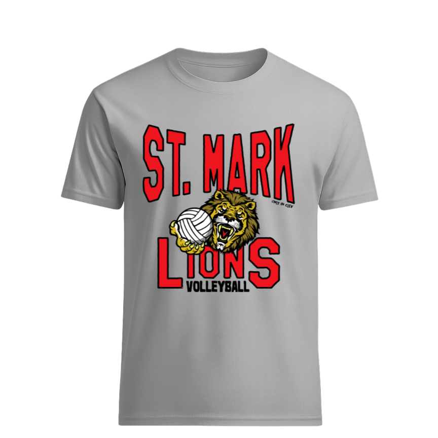 "St. Mark Lions Volleyball" Only in Clev