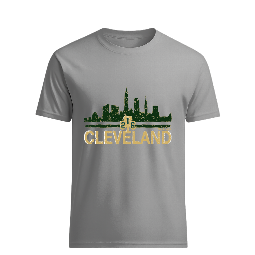 Cleveland Irish Skyline Only in Clev