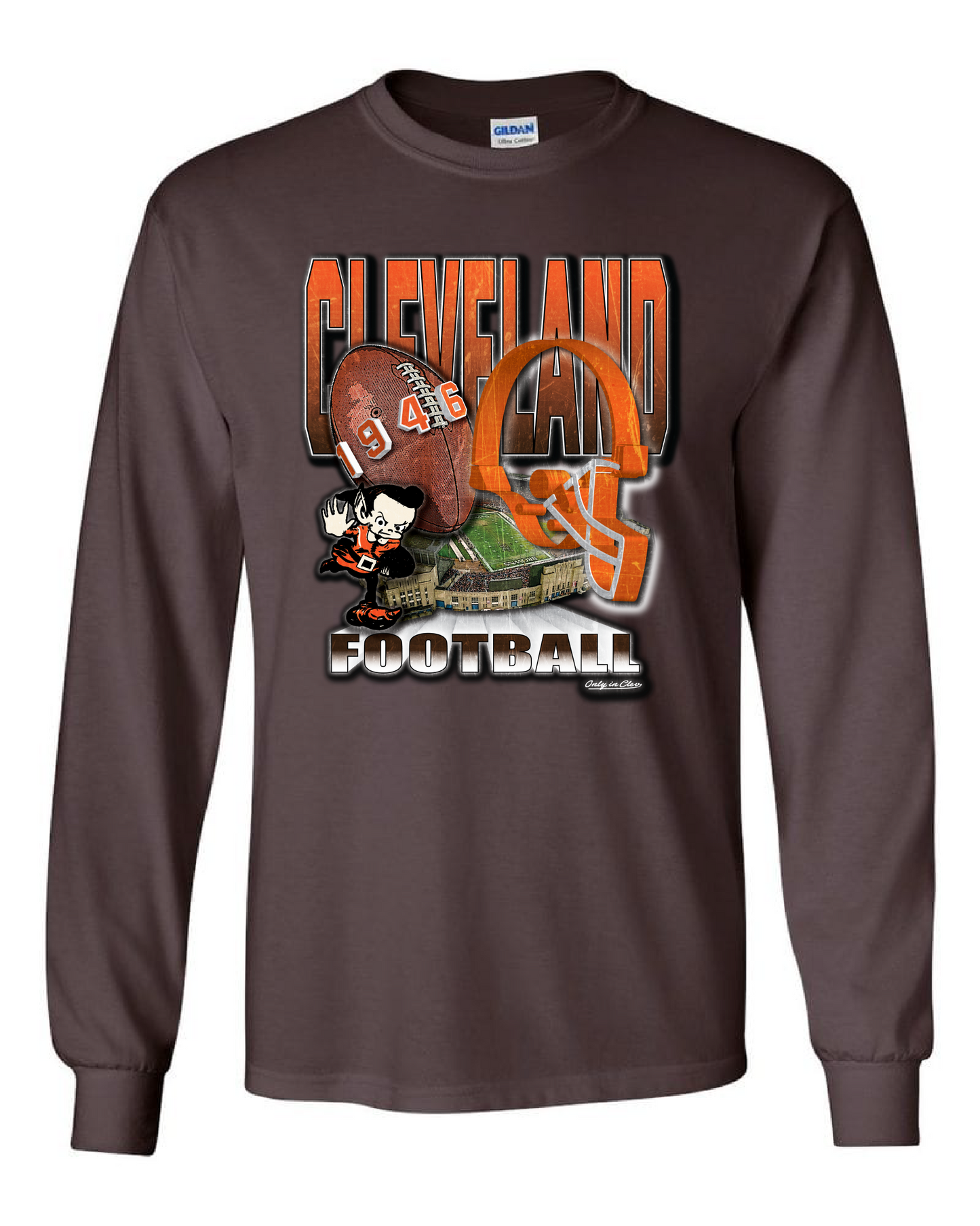 Cleveland Football Blast on Brown - Only in Clev 